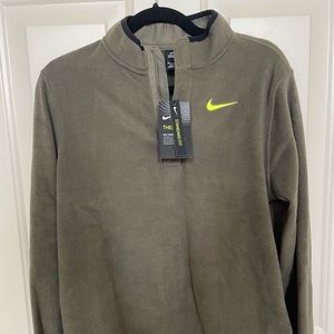Nike Youth Pullover Fleece Zip-neck Size L - NWT